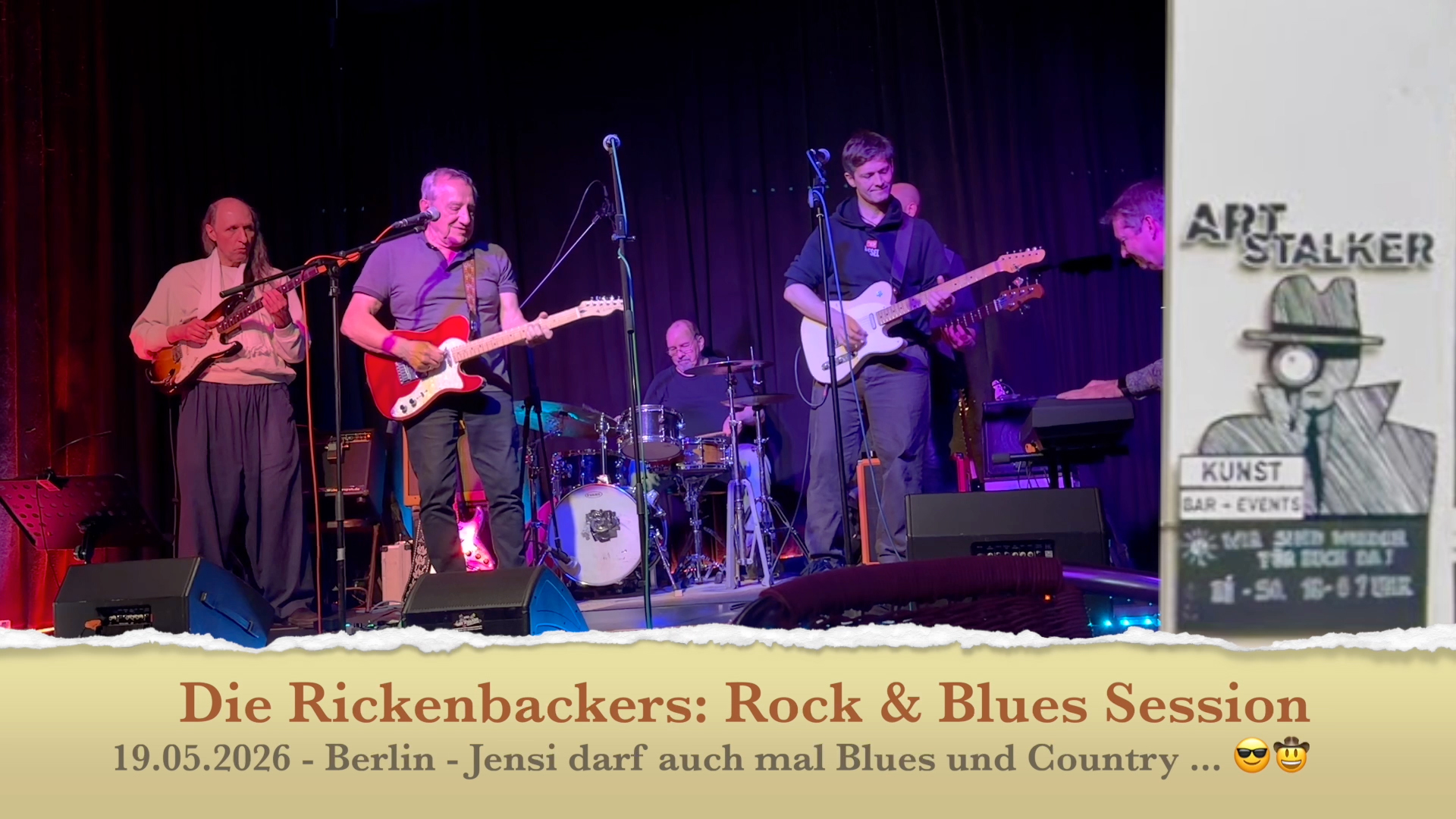 Die Rickenbackers: Rock & Blues Session